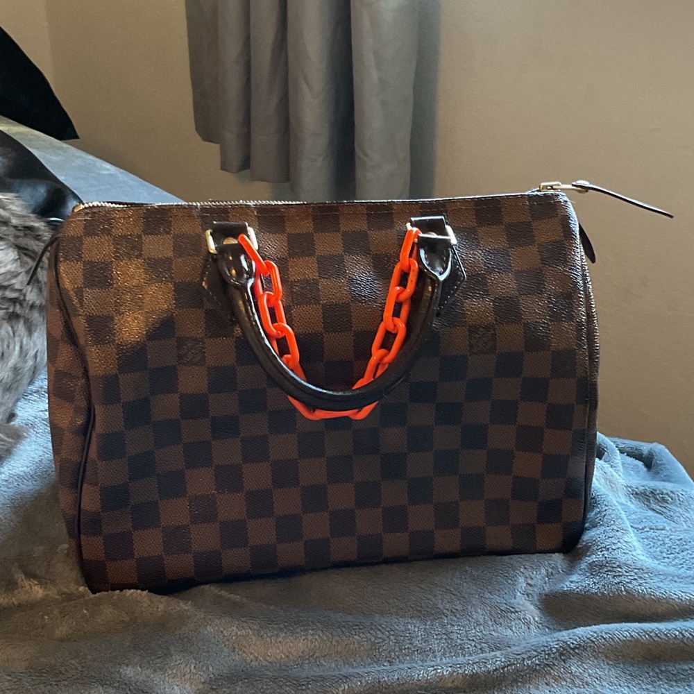Authentic Louis Vuitton Damier ebene speedy 30